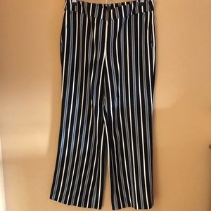 Ann Taylor Petite Striped Dress Pants/Slacks